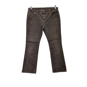 Polo Jeans Co Ralph Lauren Corduroy Pants Brown Womens 14 Y2K Straight